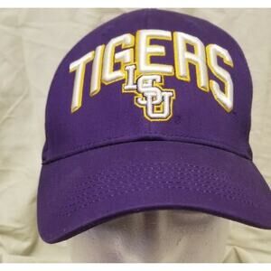 Vintage LSU Tigers Baseball Cap NCAA Louisiana State University Snapback Hat
